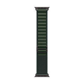 49 mm Alpine Loop Dunkelgrün – Medium – Titan Natur