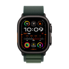 49 mm Alpine Loop Dunkelgrün – Medium – Titan Natur