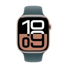 Sie sehen das Produktbild 06 von Apple Watch 46mm Sportarmband, seegrün - S/M Apple Watch 46mm Sportarmband, seegrün - S/M
