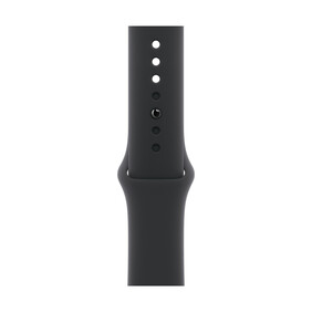 Apple Watch 46mm Sportarmband, schwarz - M/L