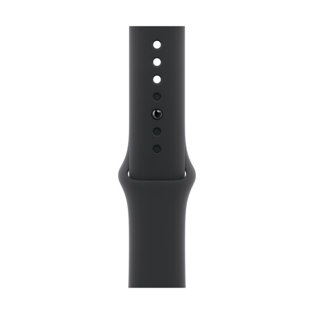 Apple Watch 46mm Sportarmband, schwarz - M/L