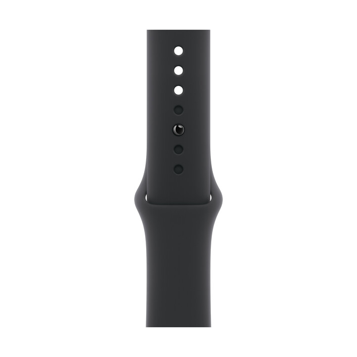 Apple Watch 46mm Sportarmband, schwarz - M/L