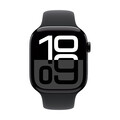 Sie sehen das Produktbild 03 von Apple Watch 46mm Sportarmband, schwarz - M/L Apple Watch 46mm Sportarmband, schwarz - M/L