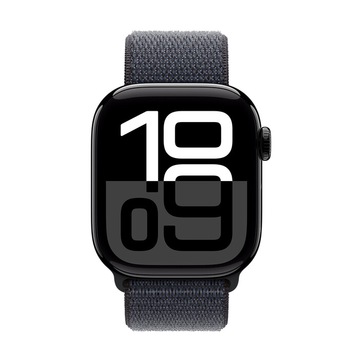 Sie sehen das Produktbild 03 von Apple Watch 46mm Sport Loop, tinte - XL> Apple Watch 46mm Sport Loop, tinte - XL>