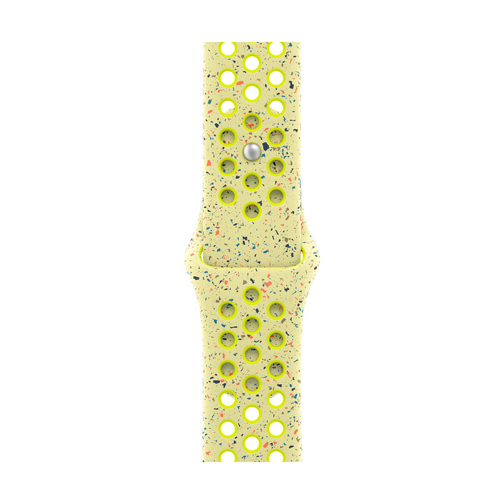 Sie sehen das Produktbild 01 von Apple Watch 46mm Nike Sportarmband, volt splash - S/M Apple Watch 46mm Nike Sportarmband, volt splash - S/M