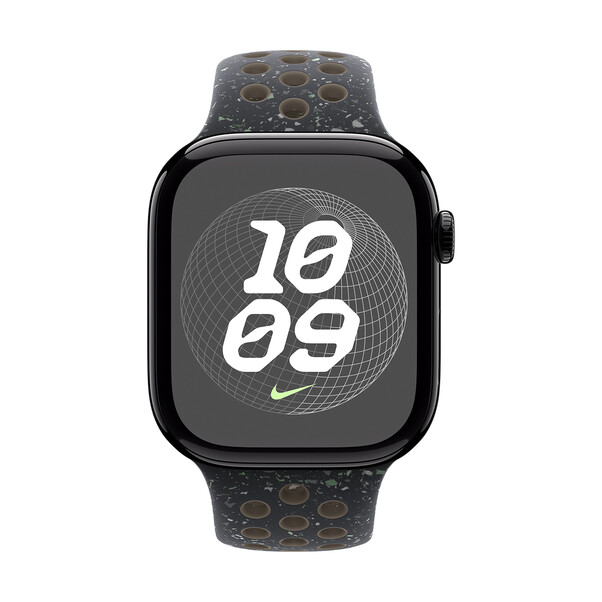 Sie sehen das Produktbild 03 von Apple Watch 46mm Nike Sportarmband, midnight sky - M/L Apple Watch 46mm Nike Sportarmband, midnight sky - M/L