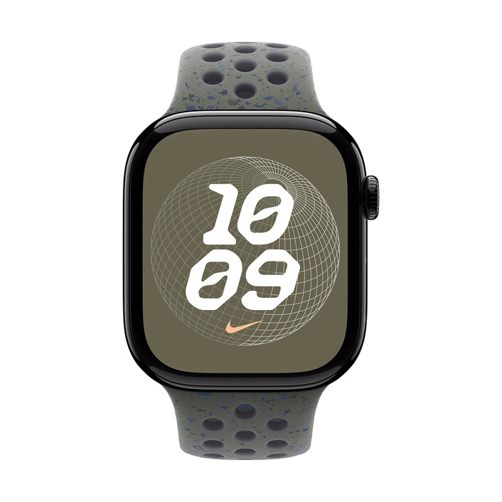 Sie sehen das Produktbild 05 von Apple Watch 46mm Nike Sportarmband, cargo khaki - M/L Apple Watch 46mm Nike Sportarmband, cargo khaki - M/L