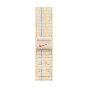 Apple Watch 46mm Nike Sport Loop, polarstern/pink