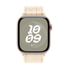 Apple Watch 46mm Nike Sport Loop, polarstern/pink