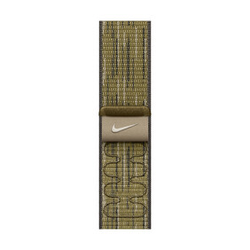 Apple Watch 46mm Nike Sport Loop, grün/grau