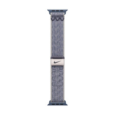 Sie sehen das Produktbild 02 von Apple Watch 46mm Nike Sport Loop, grau/blau> Apple Watch 46mm Nike Sport Loop, grau/blau>