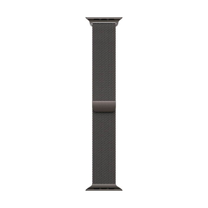 Sie sehen das Produktbild 03 von Apple Watch 46mm Milanaise-Armband, schiefer - M/L Apple Watch 46mm Milanaise-Armband, schiefer - M/L