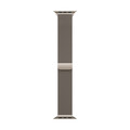 Apple Watch 46mm Milanaise-Armband, natur - M/L