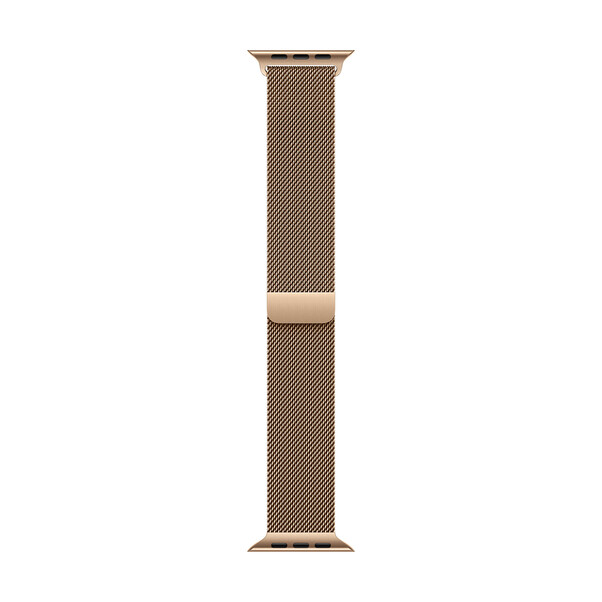 Apple Watch 46mm Milanaise-Armband, gold - M/L