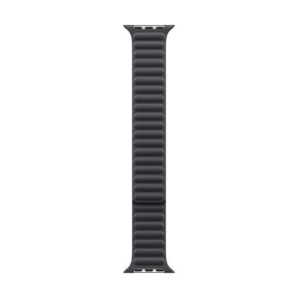 Apple Watch 46mm Armband mit Magnetverschluss, schwarz - M/L