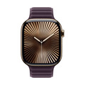 46 mm Armband mit Magnetverschluss Brombeere – M/L