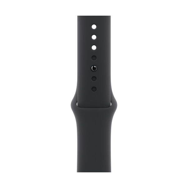 Apple Watch 42mm Sportarmband, schwarz - M/L