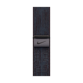 Apple Watch 42mm Nike Sport Loop, schwarz/blau