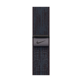 42 mm Nike Sport Loop Schwarz/Blau