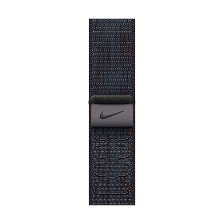 Sie sehen das Produktbild 01 von 42 mm Nike Sport Loop Schwarz/Blau 42 mm Nike Sport Loop Schwarz/Blau