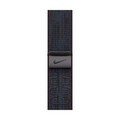Sie sehen das Produktbild 01 von 42 mm Nike Sport Loop Schwarz/Blau 42 mm Nike Sport Loop Schwarz/Blau