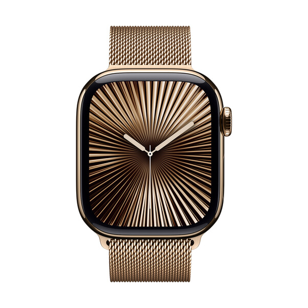 Sie sehen das Produktbild 05 von 42 mm Milanaise Armband Gold 42 mm Milanaise Armband Gold