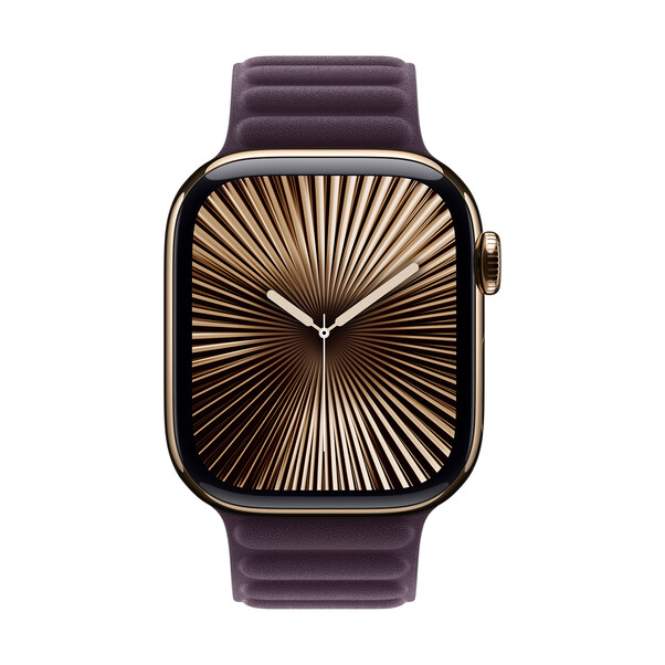 Apple Watch 42mm Armband mit Magnetverschluss, brombeere - S/M>