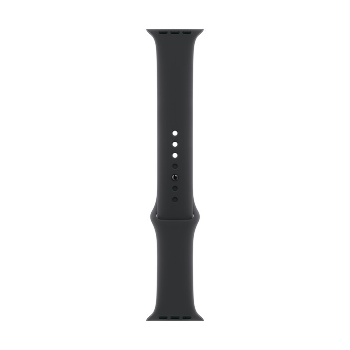Apple Watch 40mm Sportarmband, schwarz - S/M