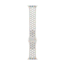 Apple Watch 40mm Nike Sportarmband, pure platinum - S/M