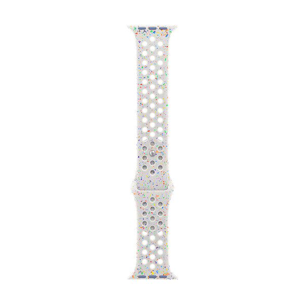Apple Watch 40mm Nike Sportarmband, pure platinum - S/M
