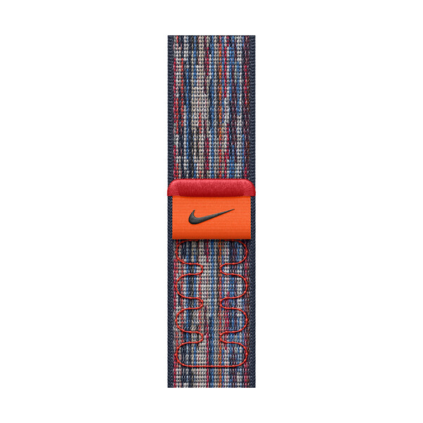Apple Watch 40mm Nike Sport Loop, blau/rot>