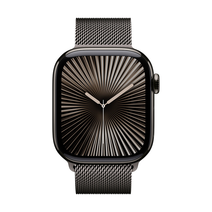 Sie sehen das Produktbild 04 von Apple Watch 40mm Milanaise-Armband, schiefer Apple Watch 40mm Milanaise-Armband, schiefer