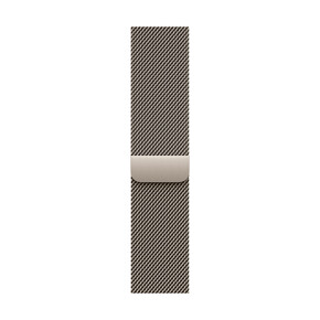 Sie sehen das Produkt Apple Watch 40mm Milanaise-Armband, natur, Produktbild: 01 Apple Watch 40mm Milanaise-Armband, natur