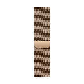 Sie sehen das Produkt Apple Watch 40mm Milanaise-Armband, gold, Produktbild: 01 Apple Watch 40mm Milanaise-Armband, gold