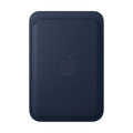 Apple iPhone Feingewebe Wallet mit MagSafe, tiefblau