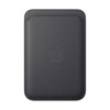 Apple iPhone Feingewebe Wallet mit MagSafe, schwarz>