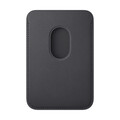 Sie sehen das Produktbild 02 von Apple iPhone Feingewebe Wallet mit MagSafe, schwarz> Apple iPhone Feingewebe Wallet mit MagSafe, schwarz>