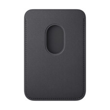 Sie sehen das Produktbild 02 von Apple iPhone Feingewebe Wallet mit MagSafe, schwarz> Apple iPhone Feingewebe Wallet mit MagSafe, schwarz>