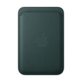 Apple iPhone Feingewebe Wallet mit MagSafe, dunkelgrün