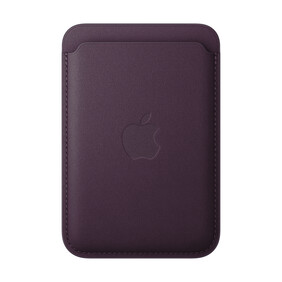 iPhone Feingewebe Wallet mit MagSafe – Brombeere