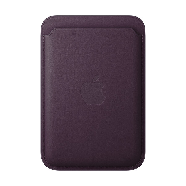 Sie sehen das Produktbild 01 von iPhone Feingewebe Wallet mit MagSafe – Brombeere iPhone Feingewebe Wallet mit MagSafe – Brombeere