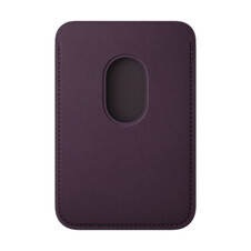Sie sehen das Produktbild 02 von iPhone Feingewebe Wallet mit MagSafe – Brombeere iPhone Feingewebe Wallet mit MagSafe – Brombeere