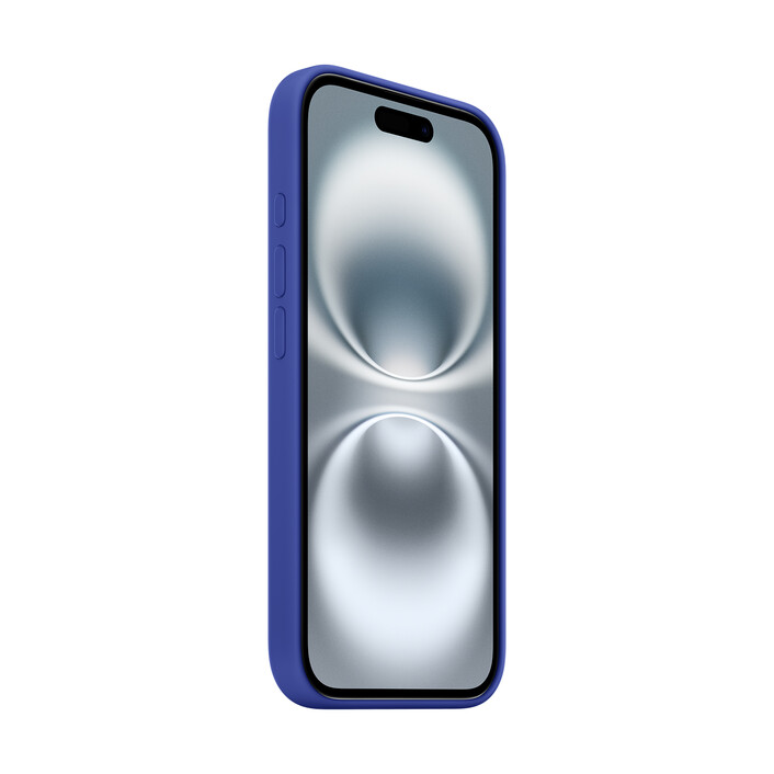 Sie sehen das Produktbild 03 von Apple iPhone 16 Silikon Case mit MagSafe, ultramarin Apple iPhone 16 Silikon Case mit MagSafe, ultramarin