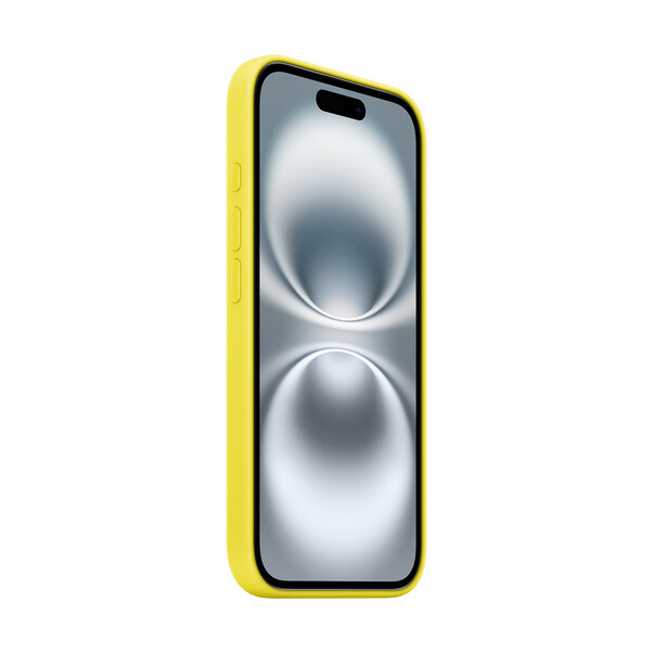 Sie sehen das Produktbild 03 von Apple iPhone 16 Silikon Case mit MagSafe, sternfrucht Apple iPhone 16 Silikon Case mit MagSafe, sternfrucht