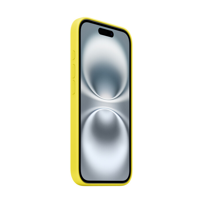 Apple iPhone 16 Silikon Case mit MagSafe, sternfrucht>