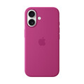 Sie sehen das Produktbild 01 von Apple iPhone 16 Silikon Case mit MagSafe, fuchsia Apple iPhone 16 Silikon Case mit MagSafe, fuchsia