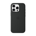 Sie sehen das Produktbild 01 von Apple iPhone 16 Pro Silikon Case mit MagSafe, schwarz Apple iPhone 16 Pro Silikon Case mit MagSafe, schwarz