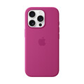 Sie sehen das Produktbild 01 von Apple iPhone 16 Pro Silikon Case mit MagSafe, fuchsia Apple iPhone 16 Pro Silikon Case mit MagSafe, fuchsia
