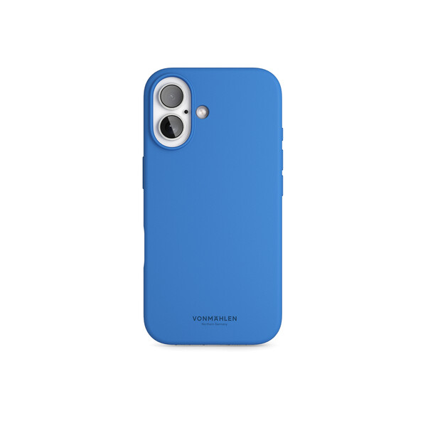 Sie sehen das Produktbild 01 von Vonmählen Silikon-Case für iPhone 16, blau Vonmählen Silikon-Case für iPhone 16, blau