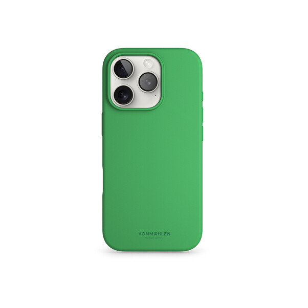 Sie sehen das Produktbild 01 von Vonmählen Silikon-Case für iPhone 16 Pro, grün Vonmählen Silikon-Case für iPhone 16 Pro, grün